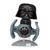 Star Wars: Dark Side POP! Rides Deluxe Vinyl Figura TIE Advanced x1 w/Vader 9 cm