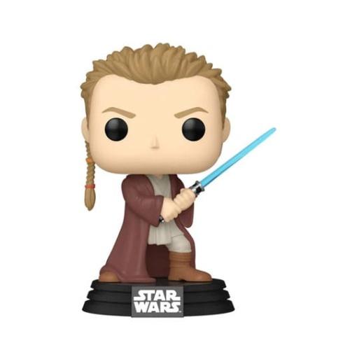 Star Wars: Episodio I - La amenaza fantasma Anniversary POP! Vinyl Figura Obi-Wan(Young) 9 cm