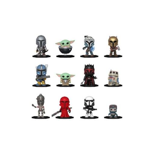 Star Wars Mystery Minis Minifiguras 5 cm The Mandalorian Expositor (12)