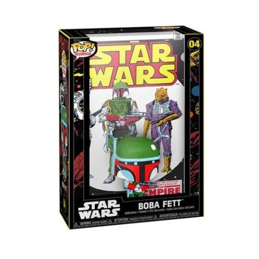 Star Wars POP! Comic Cover Vinyl Figura Boba Fett 9 cm - Embalaje dañado