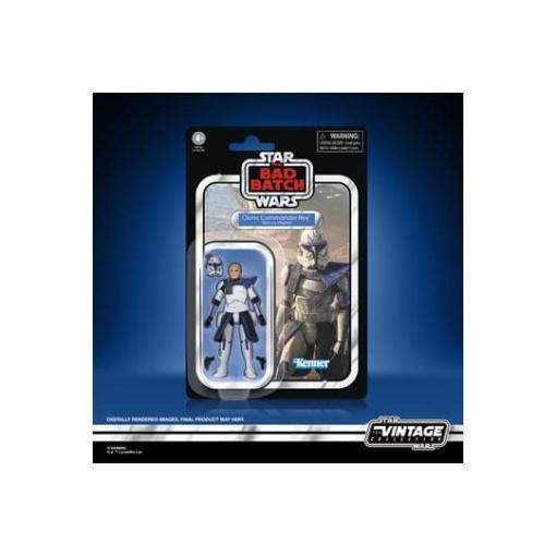 Star Wars: The Bad Batch Vintage Collection Figura Clone Commander Rex (Bracca Mission) 10 cm