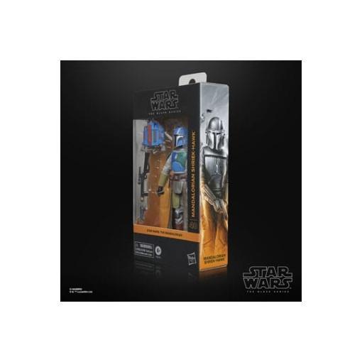 Star Wars: The Mandalorian Black Series Figura Mandalorian Shriek-Hawk 15 cm