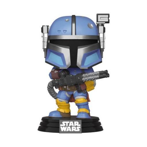 Star Wars The Mandalorian Figura POP! TV Vinyl Heavy Infantry Mandaloria 9 cm