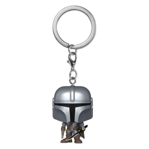 Star Wars: The Mandalorian Llaveros POP! Vinyl The Mandalorian 4 cm Expositor (12)