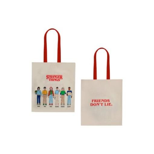 Stranger Things Bolso Friends Don't Lie