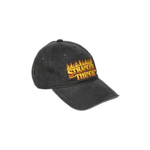 Stranger Things Gorra Baseball Logo Burning