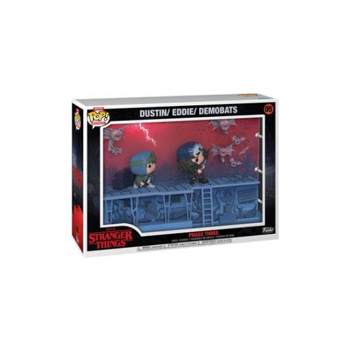 Stranger Things Pack de 2 POP Moments Deluxe Vinyl Figuras Phase Three