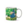 Studio Ghibli Taza Totoro White and Blue