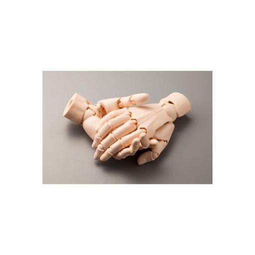 Takahiro Kagami Artist Support Item Hand PVC 1/1 Model/L Pale Orange 21 cm