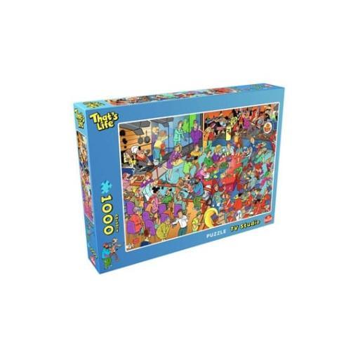 That´s Life Puzzle Bix Box TV Studio (1000 piezas)