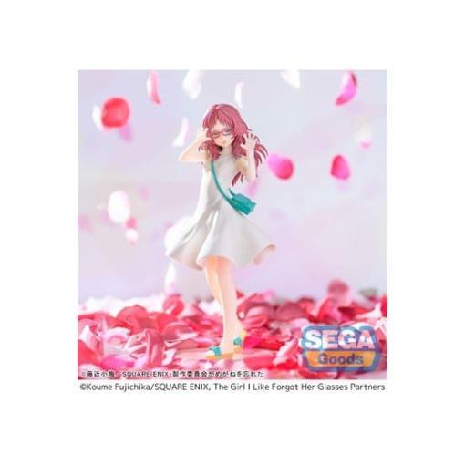 The Girl I Like Forgot Her Glasses Estatua Luminasta PVC Ai Mie Plain Clothes Ver. 18 cm