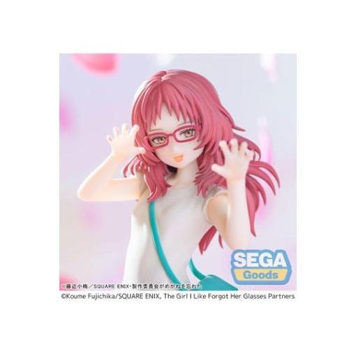 The Girl I Like Forgot Her Glasses Estatua Luminasta PVC Ai Mie Plain Clothes Ver. 18 cm