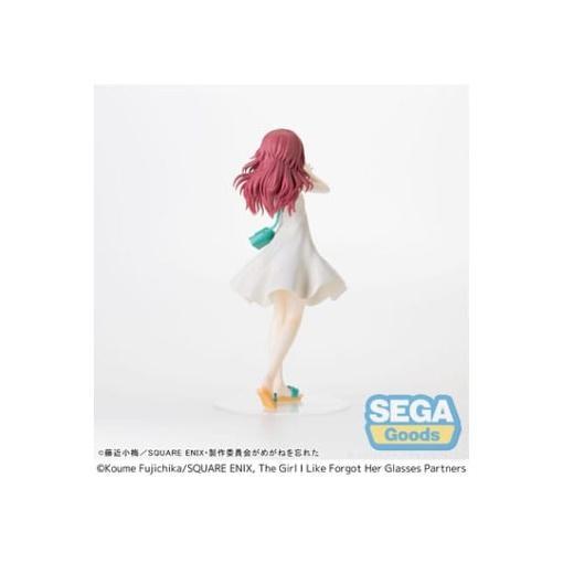 The Girl I Like Forgot Her Glasses Estatua Luminasta PVC Ai Mie Plain Clothes Ver. 18 cm