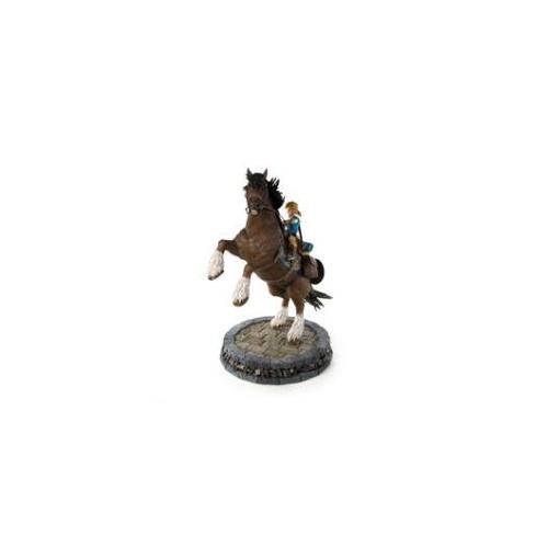 The Legend of Zelda Breath of the Wild Estatua Link on Horseback 56 cm