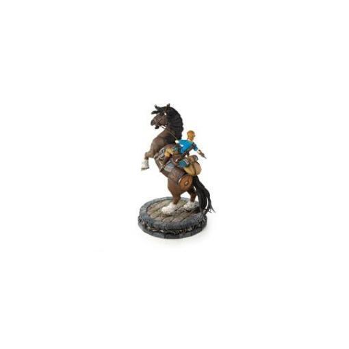 The Legend of Zelda Breath of the Wild Estatua Link on Horseback 56 cm