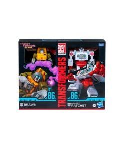 The Transformers: The Movie Studio Series Deluxe Class Pack de 2 Figuras Brawn & Autobot Ratchet 11 cm