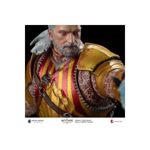 The Witcher 3 Estatua PVC Geralt Toussaint Relic Armor 20 cm