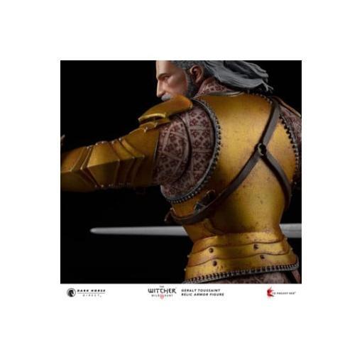 The Witcher 3 Estatua PVC Geralt Toussaint Relic Armor 20 cm