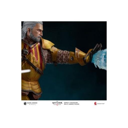 The Witcher 3 Estatua PVC Geralt Toussaint Relic Armor 20 cm