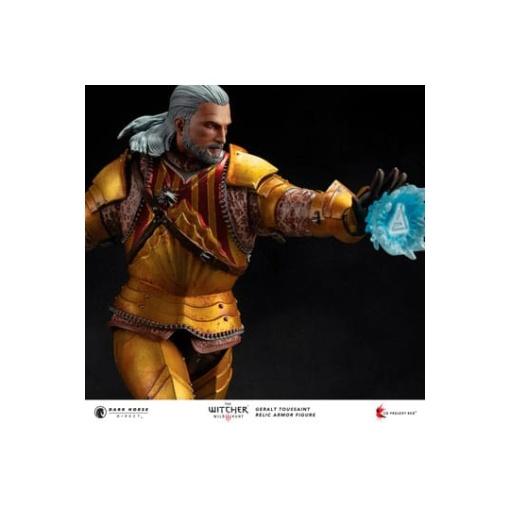 The Witcher 3 Estatua PVC Geralt Toussaint Relic Armor 20 cm