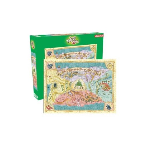 The Wizard Of Oz: Map 500 Piece Jigsaw Puzzle