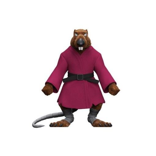 Tortugas Ninja Figura Ultimates Splinter (Flocked) 18 cm