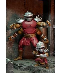 Tortugas Ninja (Mirage Comics) Figura Shredder Clone & Mini Shredder (Deluxe) 18 cm