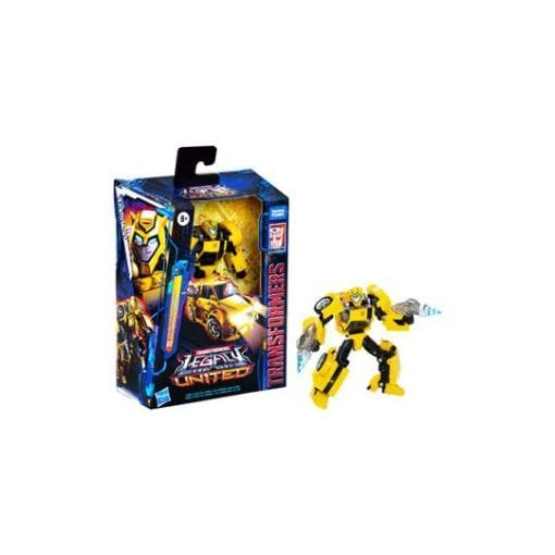 Transformers Generations Legacy United Deluxe Class Figura Animated Universe Bumblebee 14 cm