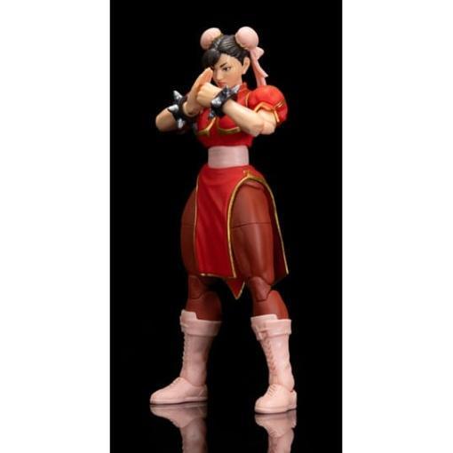 Ultra Street Fighter II: The Final Challengers Figura 1/12 Chun-Li Player 2 Red Ver. 15 cm