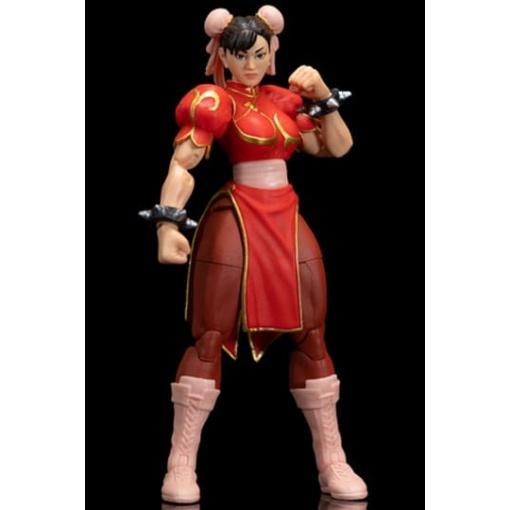 Ultra Street Fighter II: The Final Challengers Figura 1/12 Chun-Li Player 2 Red Ver. 15 cm