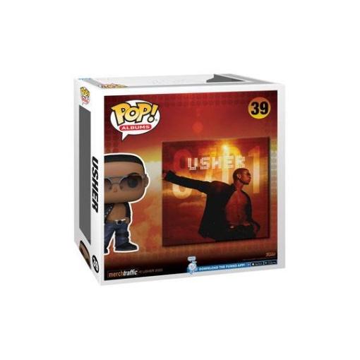 Usher POP! Albums Vinyl Figura 8701 9 cm