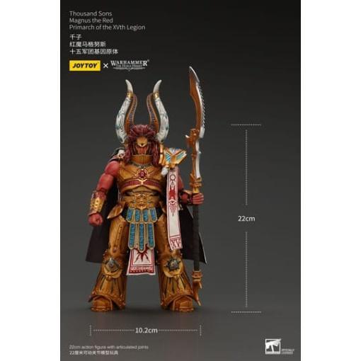 Warhammer The Horus Heresy Figura 1/18 Thousand sons Magnus the Red Primarch of the XVth Legion 12 cm