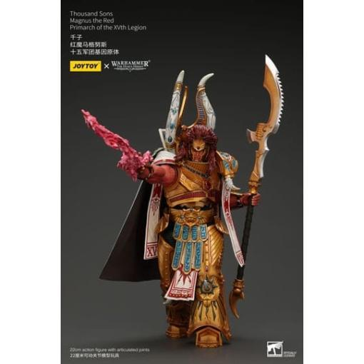 Warhammer The Horus Heresy Figura 1/18 Thousand sons Magnus the Red Primarch of the XVth Legion 12 cm