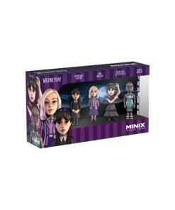 Wednesday Pack de 4 Figuras Minix 7 cm