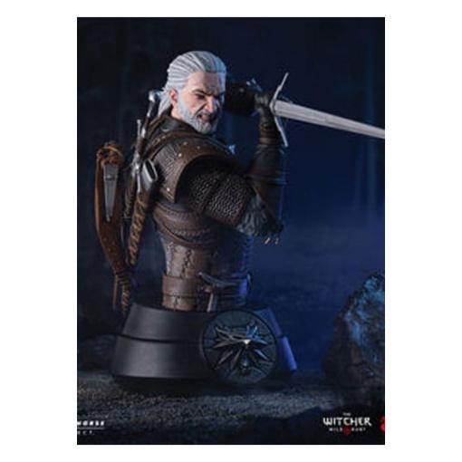 Witcher 3 Wild Hunt Busto Geralt 15 cm