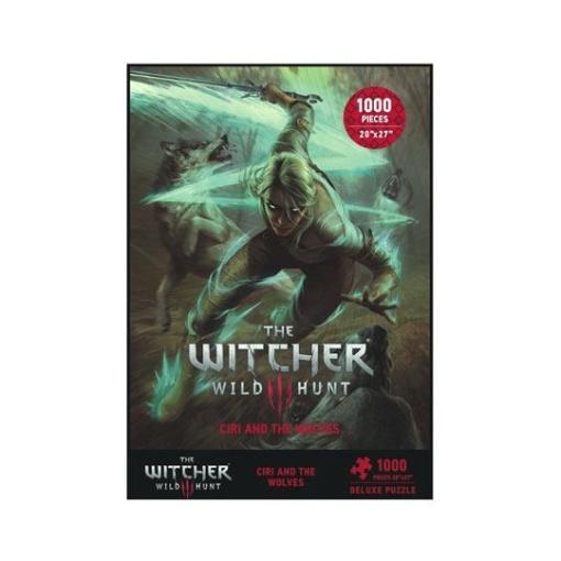 Witcher 3 Wild Hunt Puzzle Ciri and the Wolves