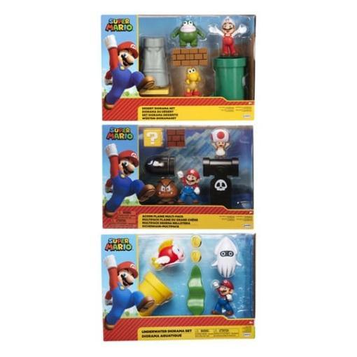 World of Nintendo Super Mario Diorama Set Surtido (6)