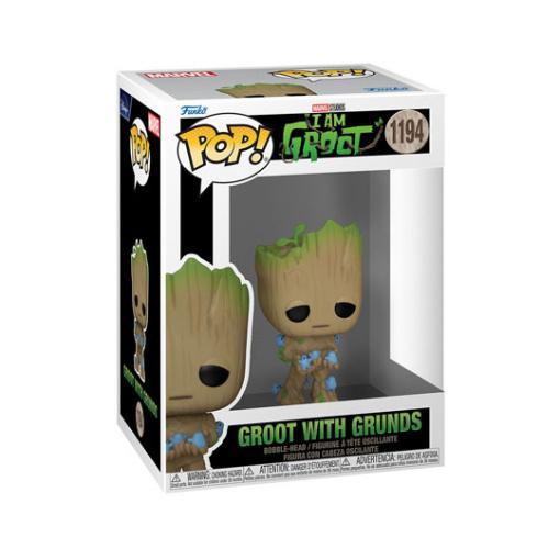 Yo soy Groot POP! Vinyl Figura Groot w/ Grunds 9 cm