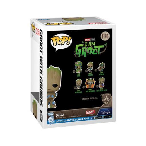 Yo soy Groot POP! Vinyl Figura Groot w/ Grunds 9 cm