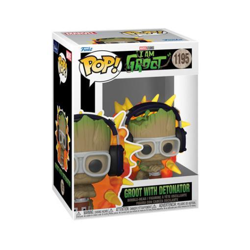 Yo soy Groot POP! Vinyl Figura Groot w/ detonator 9 cm