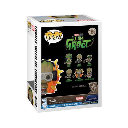 Yo soy Groot POP! Vinyl Figura Groot w/ detonator 9 cm