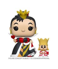 Alicia en el País de las Maravillas POP! & Buddy Vinyl Figura Queen w/King 9 cm