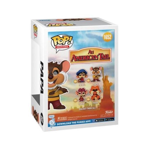 An American Tail POP! Movies Vinyl Figura Papa 9 cm