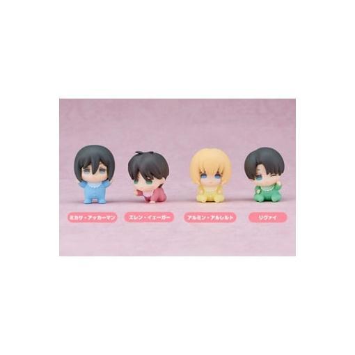 Attack on Titan Pack de 4 Figuras Chibi Akatans 5 cm