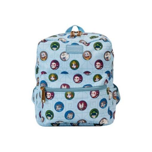 Avatar: La leyenda de Aang Loungefly Mochila Mini Square AOP