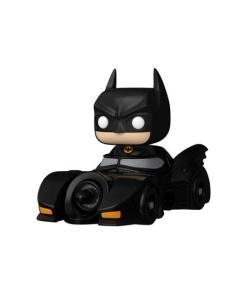 Batman 85th Anniversary POP! Rides Deluxe Vinyl Figura Batman w/Batmobi 9 cm