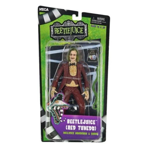 Beetlejuice 1988 Figura Beetlejuice Red Tuxedo 18 cm