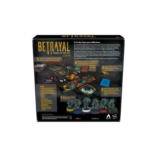 Betrayal at House on the Hill Juego de Mesa 3. Edition *Edición Aléman*