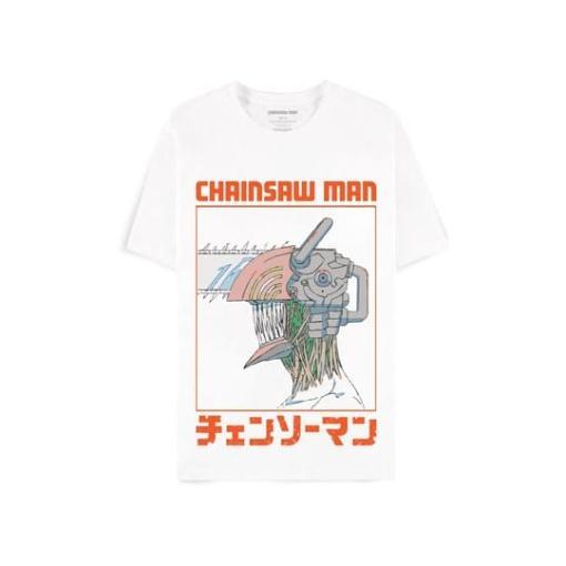 Chainsaw Man Camiseta Three Tone Chainsaw