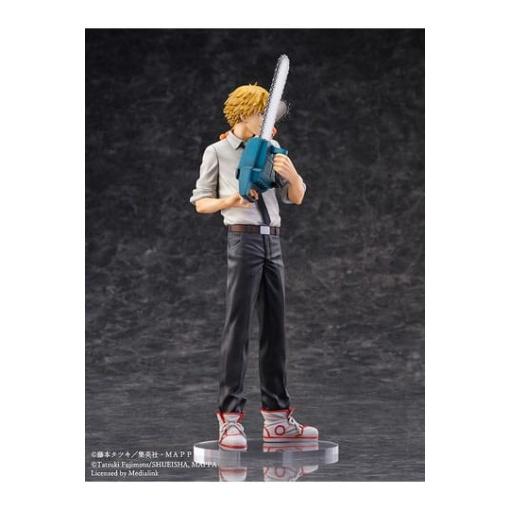 Chainsaw Man Estatua S-Fire PVC 1/7 Denji & Pochita 24 cm